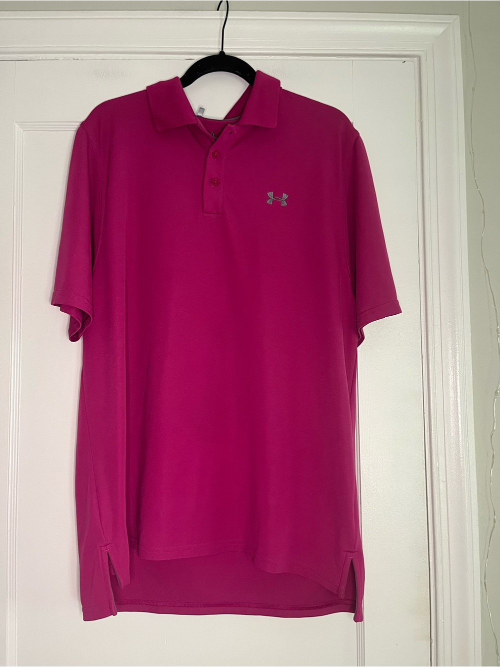 LG Men’s Magenta Polo Shirt